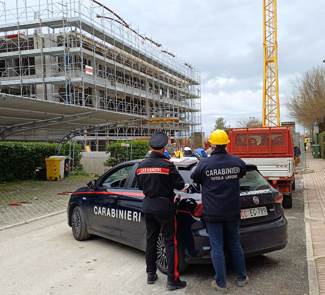 Lavoro nero e sicurezza: sospese quattro imprese, sanzioni per 100mila euro