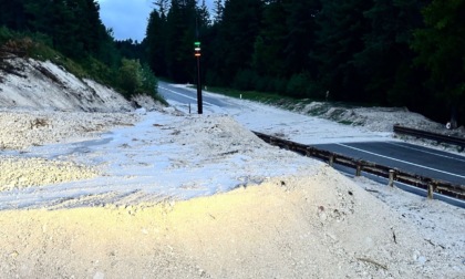 Il video della colata a Ponte Venco: Alemagna riaperta in mattinata