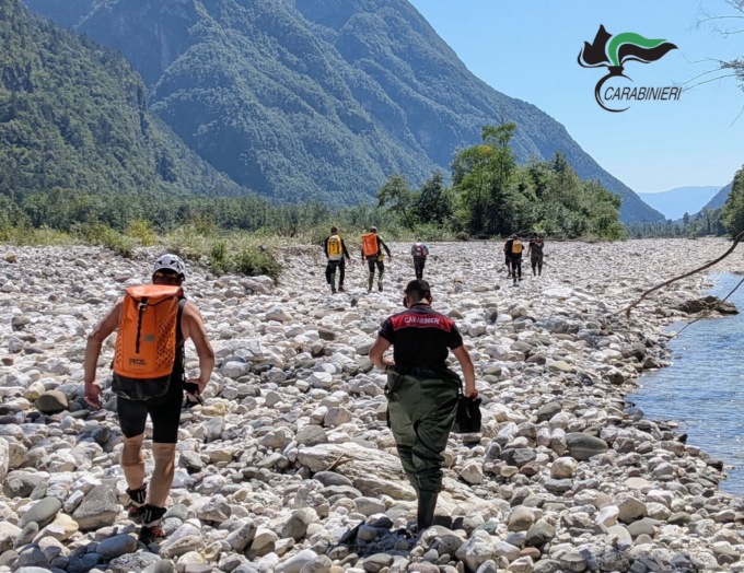 Canyoning vietato in Val Fogaré: fermati e sanzionati sei turisti spagnoli
