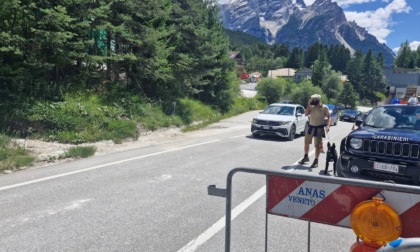 Alemagna riaperta a San Vito, dopo la colata di ieri sera