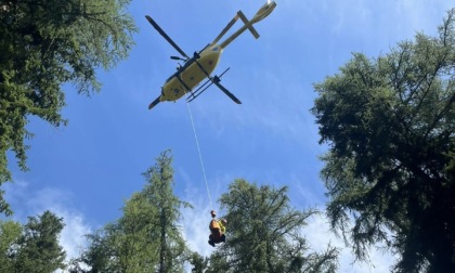 Cortina, 60enne cade con la mountain bike: sospetto trauma toracico