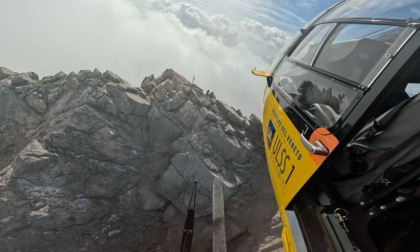 Crisi di panico sull’Antelao: 30enne tedesco recuperato dall’elisoccorso