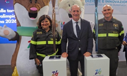 Longarone accende la fiamma olimpica: svelate le torce di Milano-Cortina 2026