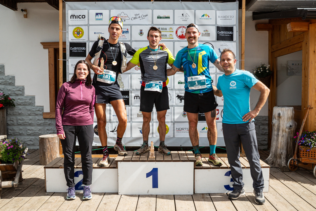 Tre Cime Experience 2025, weekend da record a Misurina: vincono Colle e Spiess nella Sky Marathon