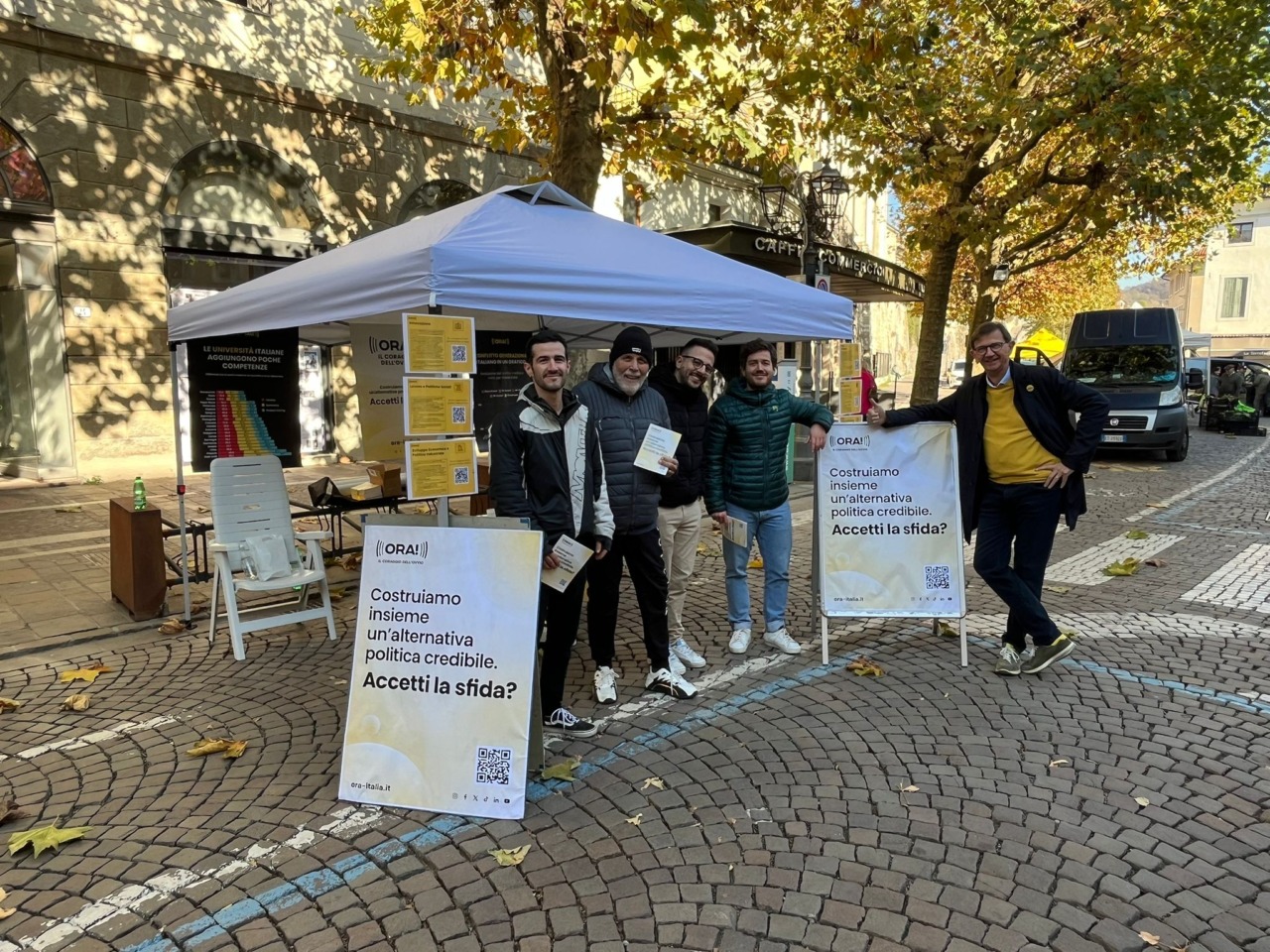 La nuova forza politica “ORA!” si presenta anche a Feltre: “Grande attenzione riscossa dalla gente della Marca”
