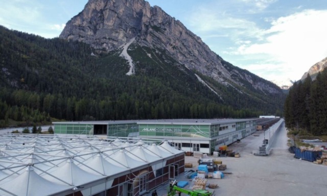 Il villaggio olimpico di Cortina supera lo stress test: 377 alloggi pronti a ospitare 1.400 atleti
