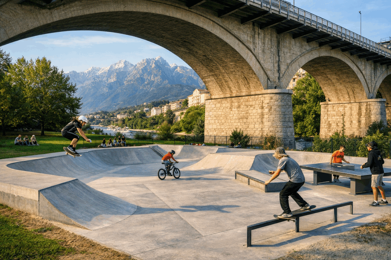 Via libera al nuovo skatepark di Belluno: ecco dove sarà realizzato
