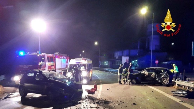 Longarone, tragico incidente nella notte: una donna morta e un ferito grave