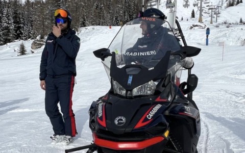 Velocità e imprudenza: 19 sanzioni sulle piste da sci bellunesi