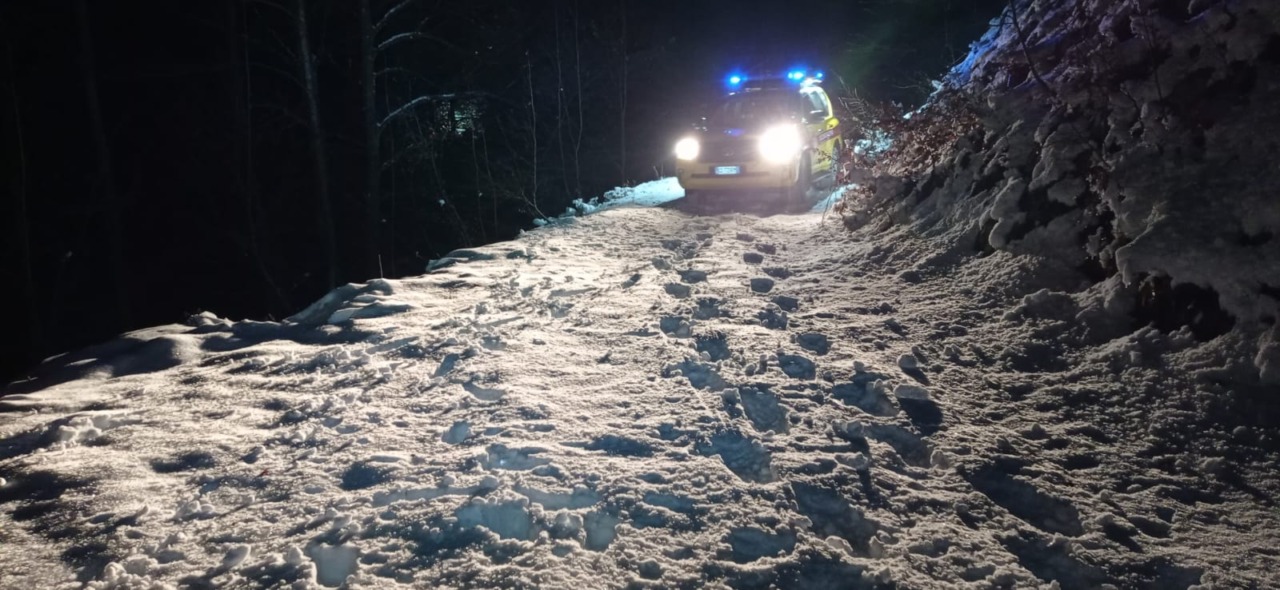 Bloccati nella neve in Valle di Seren: soccorsi due giovani escursionisti