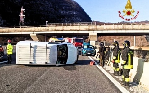 Incidente sull’A27 (Fadalto), due auto coinvolte
