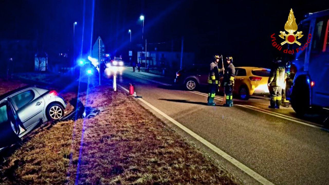 Incidente sul Boscon, tre auto coinvolte