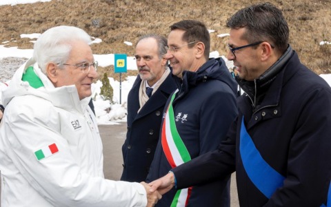 Cortina, giornata storica con il presidente Mattarella. Padrin: “Un onore per tutto il territorio”