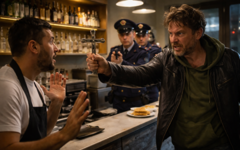 Entra in un bar e minaccia il titolare con un crocifisso, denunciato