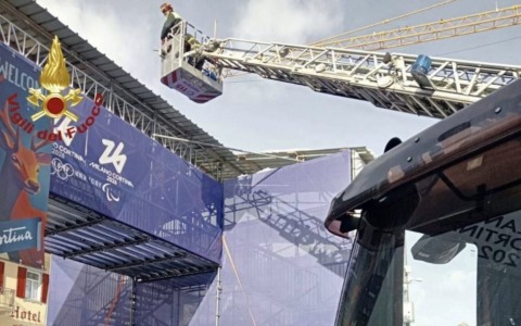 Olimpiadi invernali 2026, 91 interventi dei vigili del fuoco a Cortina