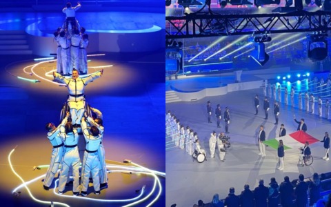 Paralimpiadi, show al Palazzo del Ghiaccio di Cortina per la cerimonia di chiusura