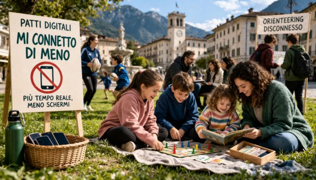 “Mi connetto di meno”: weekend senza smartphone tra Feltre e Belluno