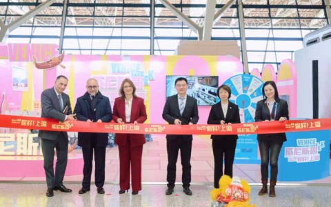 Le Dolomiti bellunesi sbarcano a Shanghai: vetrina internazionale nell’aeroporto da 40mila passeggeri al giorno